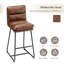 Modern Thick Leatherette Bar Stool-107178967-88133154