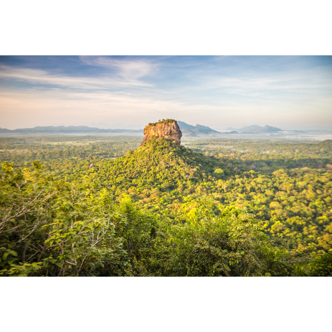 Sigiriya Rock, Sri Lanka - Wrapped Canvas Print