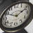 Metallic Brown Metal Hanging Desk/Table Clock