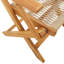4 - Person Acacia Wood Patio Dining Set with Square Table-114632432
