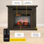 Manteau de cheminée mural duraflame® avec chauffage infrarouge et télécommande, chêne Waverly-115421214