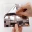 Breianne 15cm W x 15cm L Aluminum Peel and Stick Mosaic Tile-1840724749