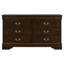 Ensemble de chambre à coucher complète 5 pièces Bruno Cappuccino-482654197