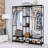 59'' Metal Clothing Rack