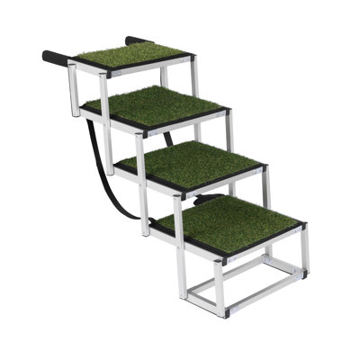 Escaliers portables pour grands chiens - antidérapants, robustes, pouvant supporter jusqu'à 250 lb pour les voitures, les VUS et les camions