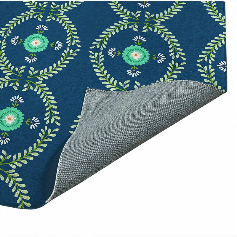Bree Low Pile Decorative Indoor Area Rug, Rectangle 8' x 10'