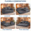 2 Seater Corduroy Sofa-1571341690