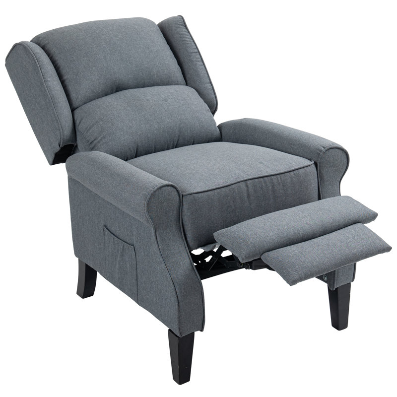Fauteuil rembourré confortable moderne de loisirs / fauteuil inclinable pour le salon