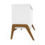 Buffet en bois massif de style Mid-Century 49 po avec 4 tablettes Gales-1299260601