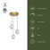 Marni 3 - Light LED Cluster Pendant