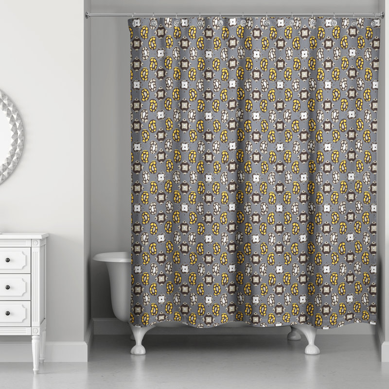 Hammack Shower Curtain, Gray