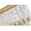 Lustre linéaire à six lumières de 48 po Rubina