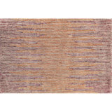 Abrash Ikat Hand-Tufted Wool Area Rug Cut/Loop Pile