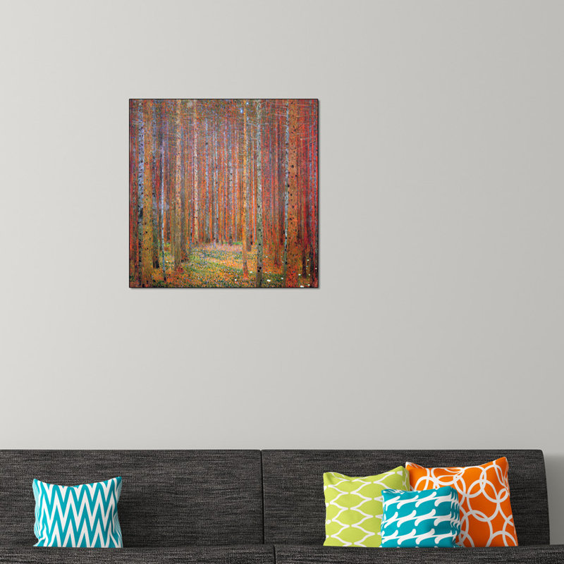Gustav Klimt - Wrapped Canvas Painting, 50cm H x 50cm W x 1.8cm D