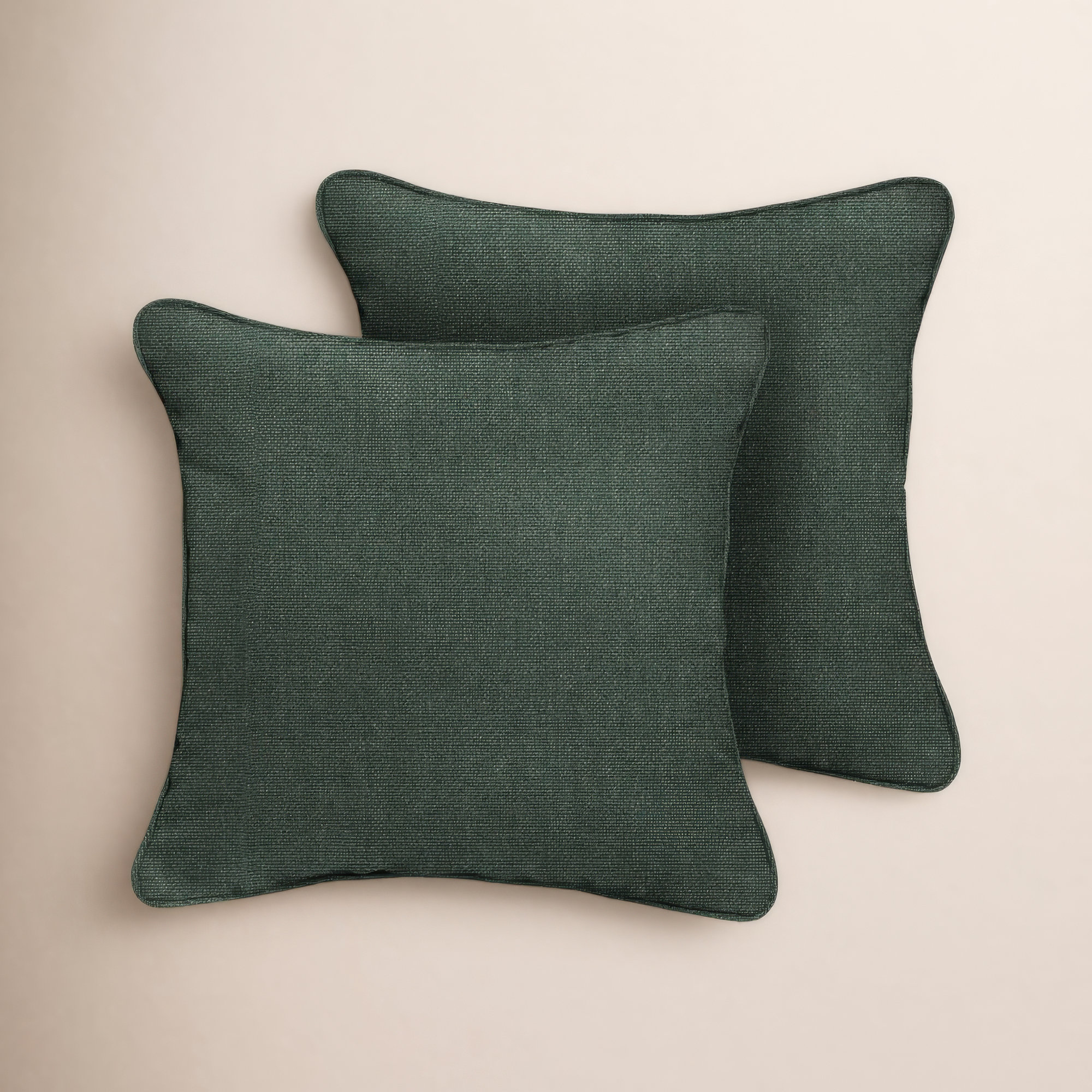 Tinsley Sunbrella® Indoor/Outdoor Throw Pillow, 24" x 24", Dark Green