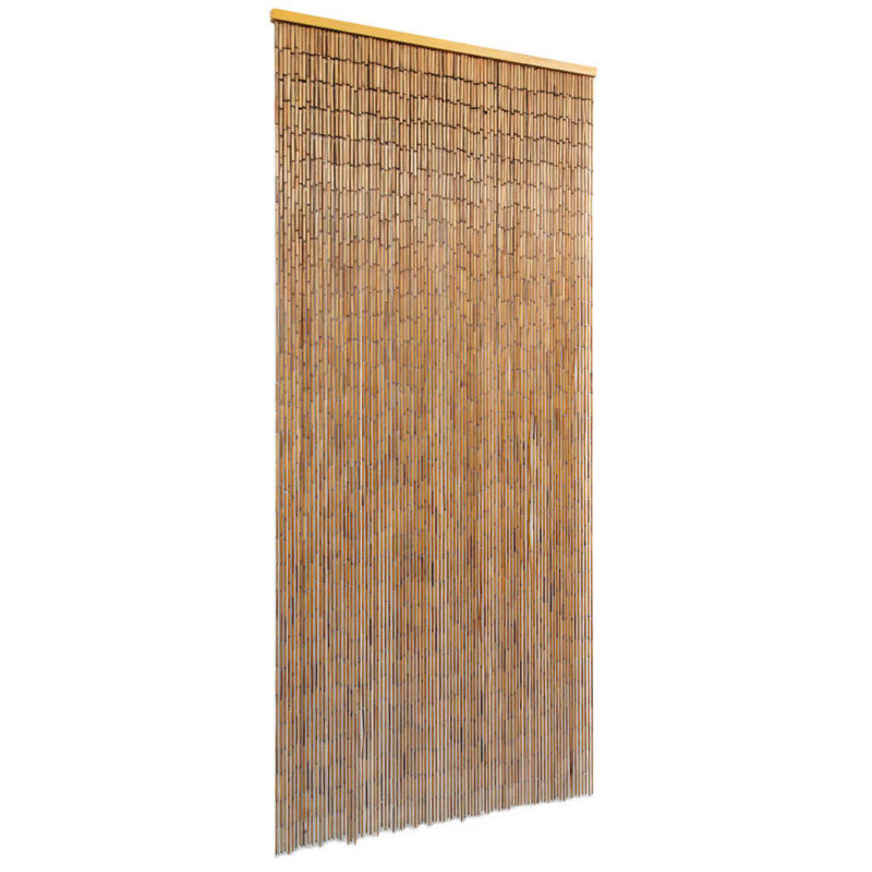  Rideau de porte en bambou 90 x 200 cm