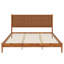 Lit plateforme confortable en bois avec tête de lit tissée à la main-133599293-133599291