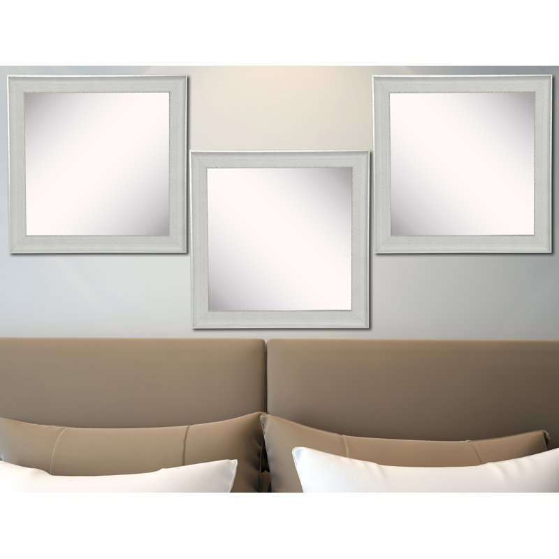 Milliner Solid Wood Flat Wall Mirror