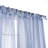Elyse Polyester Sheer Curtain Panel Pair-74247126-74247130