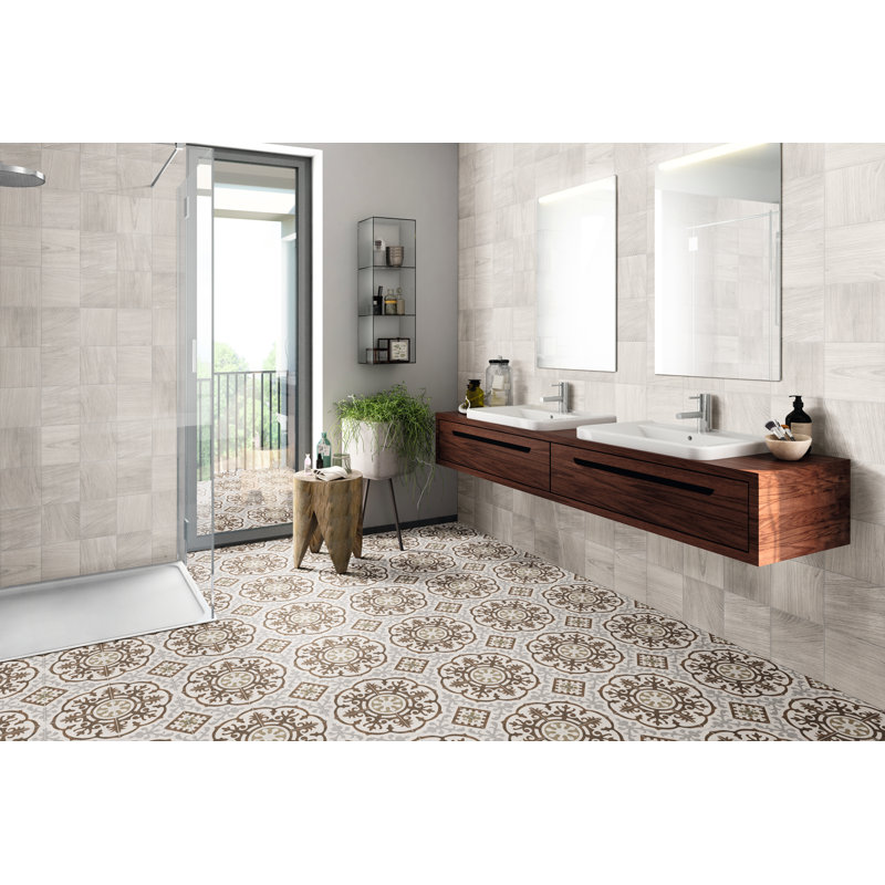 Carreau à motif de murs et de planchers Baja Royal 8 po x 8 po