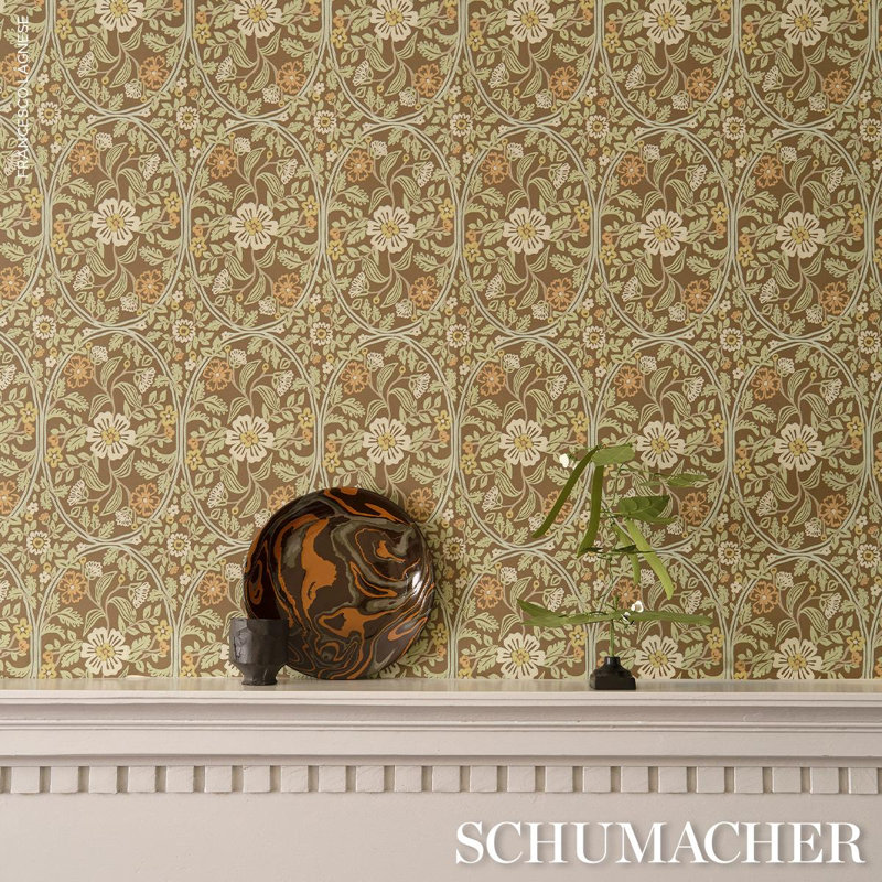 Garden Guild Wallpaper, Green