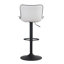 Tabouret de bar pivotant en similicuir-111944039
