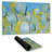 Butterfly fishes - 14.00"x24.25" Desk mat