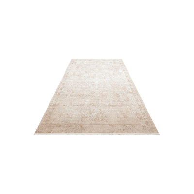 Tapis acrylique tissé à la machine à motif floral Mahtotopa