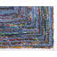 Tapis bleu tressé à la main Tullie-1189960944