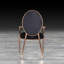 Fauteuil capitonné en velours Teagan-29162196-29162201