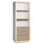 Cove Solid Wood Etagere Bookcase