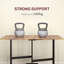 Rectangular Dining Table with Steel Base-119850047