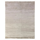 Striped Area Rug in Beige