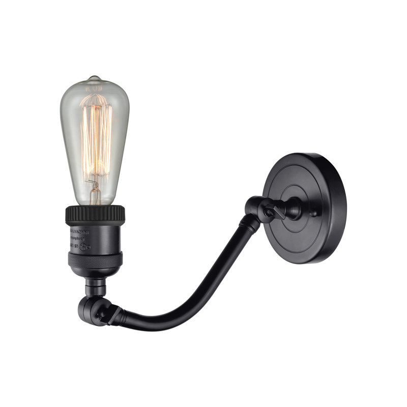 Cone 1 Light Sconce, Seedy, LED, Brushed Brass