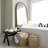Audrone Solid Wood Arch Floor Mirror-612837972