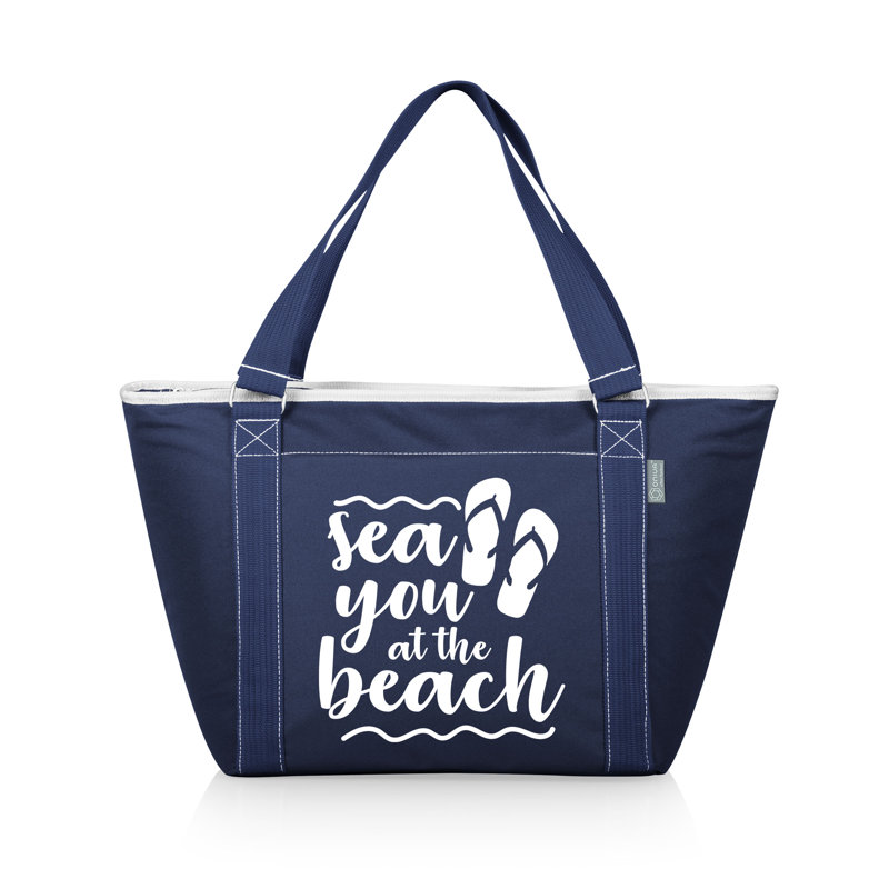 Beach Sayings Sea You at the Beach Sac fourre-tout glacière - Sac isotherme - Glacière