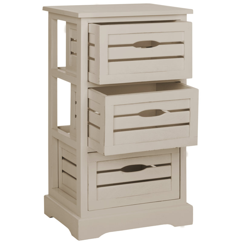Regan Solid Wood Accent Chest, Gray