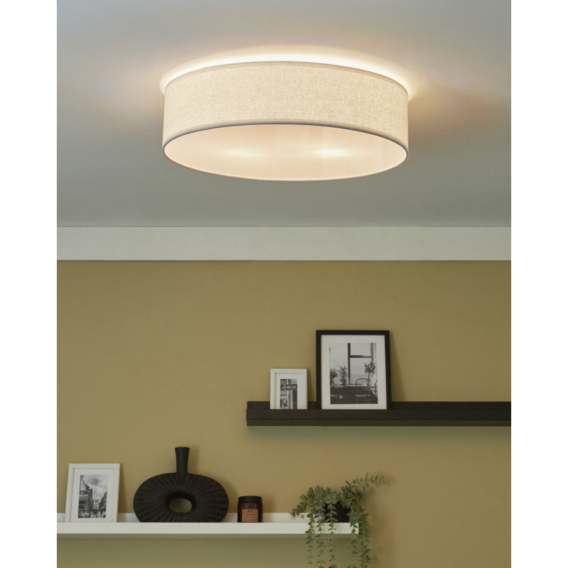 Audriona Paper Flush Mount