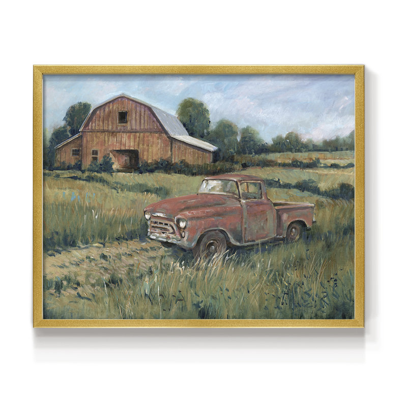 «Rusting Away I», reproduction encadrée