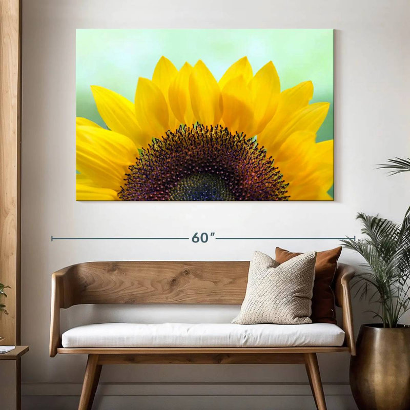 Harnek Half Flower, 34" H x 51" W