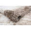 Tapis à poils longs beige / brun Zara-924967747