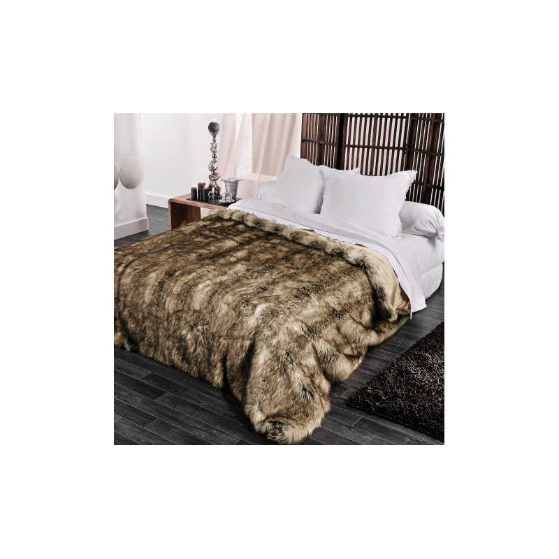 Dandridge Animal Print Bedspread, 230 x 250 cm