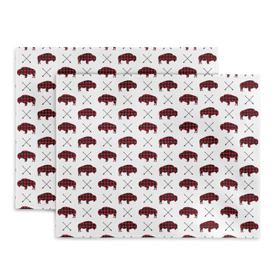 Ensemble de napperons en coton 2 pièces Little Arrow