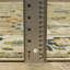 Tapis oriental en polypropylène tissé à la machine en beige / bleu / jaune-2070324464
