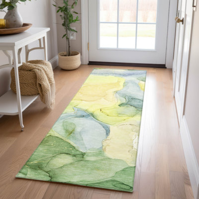Tapis intérieur / extérieur Alfonzo avec envers antidérapant