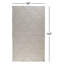 Cloverdales Geometric Hand-Loomed Jute Area Rug in Ivory-1312138425