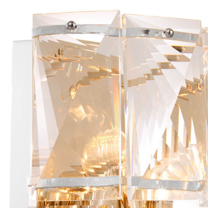 Amazone 3 - Light Flush Mounted Sconce, Transparent