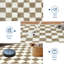 Tapis en damier pour salon, entrée, chambre à coucher-1085300913-1085300918