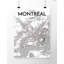 Montreal City Map - No Frame Print-713014736
