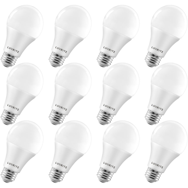 15 W (équivalent à 100 W), ampoule DEL A19 à intensité variable, culot moyen E26 (standard), 3000 K